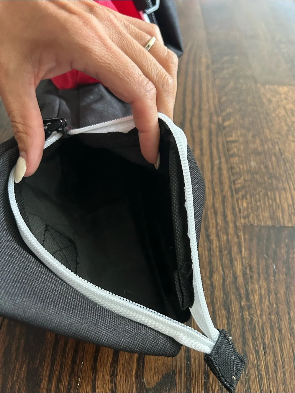 Franklin JR Baseball Bag (black & red)